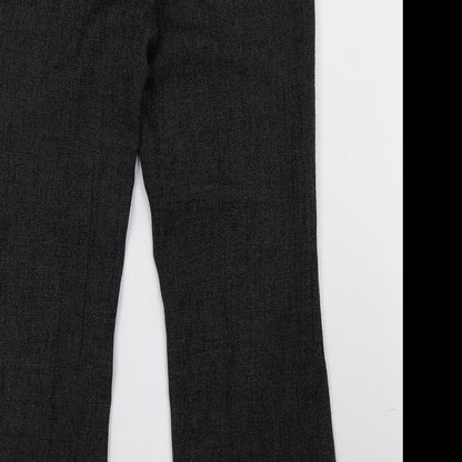 Womens UK Size 12 Dorothy Perkins Regular Fit  Black Trousers