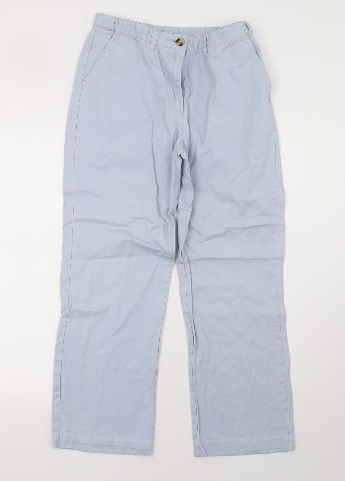 Cotton Traders Womens Blue   Trousers  Size 10 L27 in