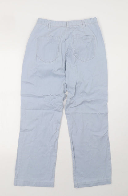 Cotton Traders Womens Blue   Trousers  Size 10 L27 in