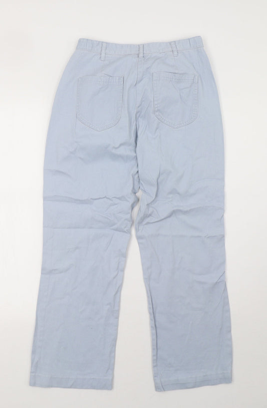Cotton Traders Womens Blue   Trousers  Size 10 L27 in