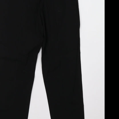 Womens UK Size 12 Debenhams Regular Fit  Black Trousers