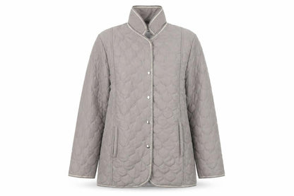 Gabriella Womens Grey   Puffer Jacket Coat Size 12