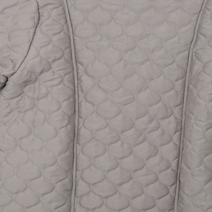 Gabriella Womens Grey   Puffer Jacket Coat Size 12