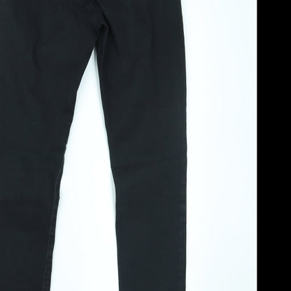 Womens UK Size 10 Marks and Spencer Regular Fit Skinny Black Jeans