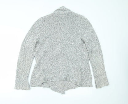 Womens UK Size M Wallis Grey Cardigan Jumper