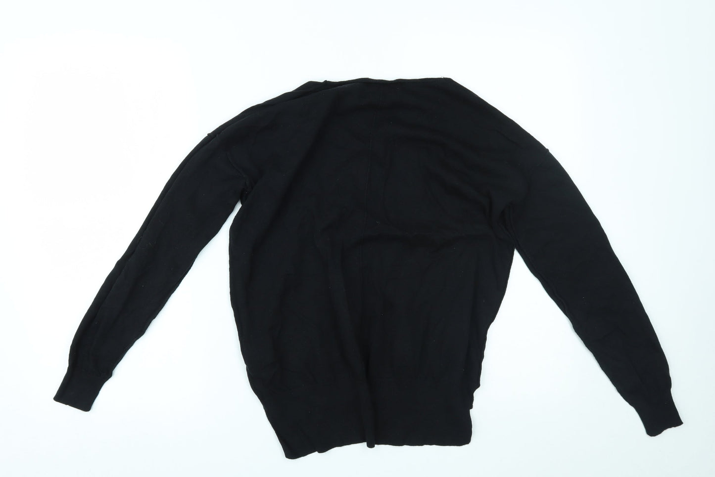 Womens UK Size 10 NEXT Black Basic Blouse