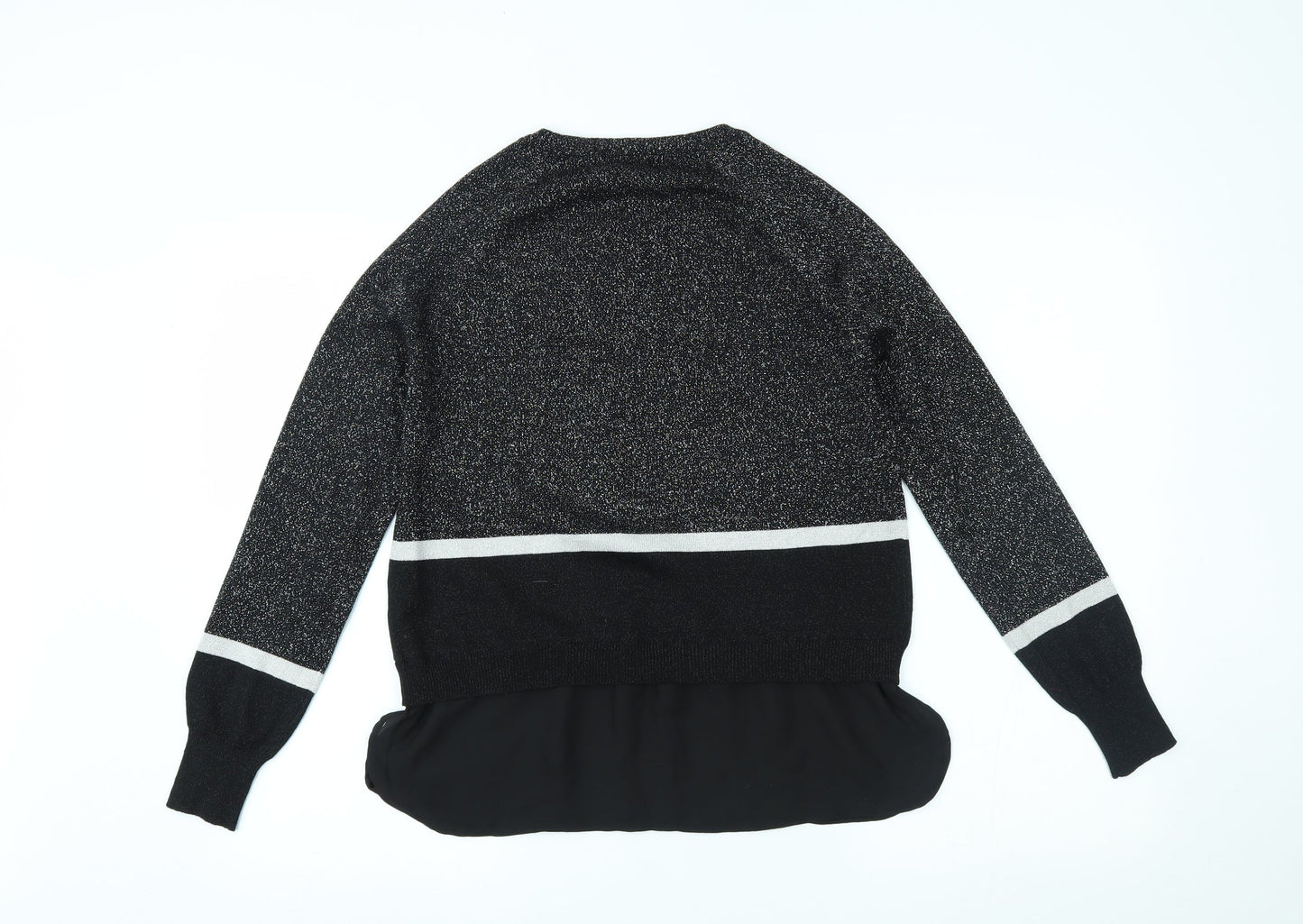Womens UK Size 10 TU Black Basic Blouse