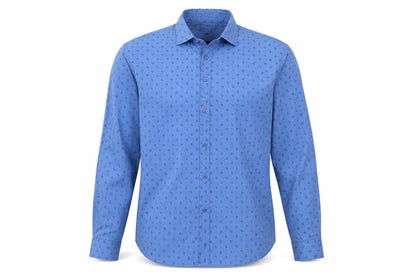 Cedarwood State Mens Blue Button-Up Size 16.5