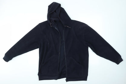 m7S Boys Blue   Full Zip Hoodie Size 13-14 Years