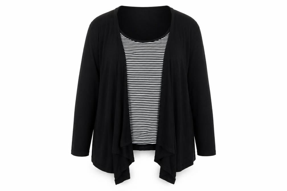 ROGERS AND ROGERS Womens Multicoloured Striped  Cardigan Jumper Size 20