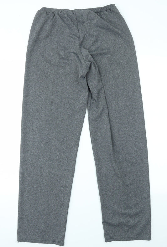 ES DESIGN Womens Grey   Dress Pants Trousers Size M L30 in