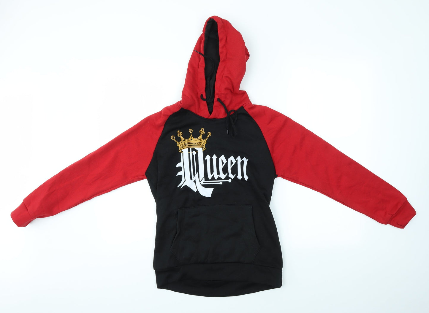 Preworn Womens Multicoloured   Pullover Hoodie Size M  - QUEEN