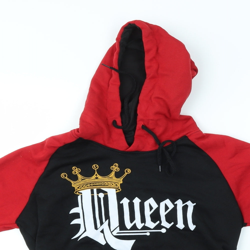 Preworn Womens Multicoloured   Pullover Hoodie Size M  - QUEEN