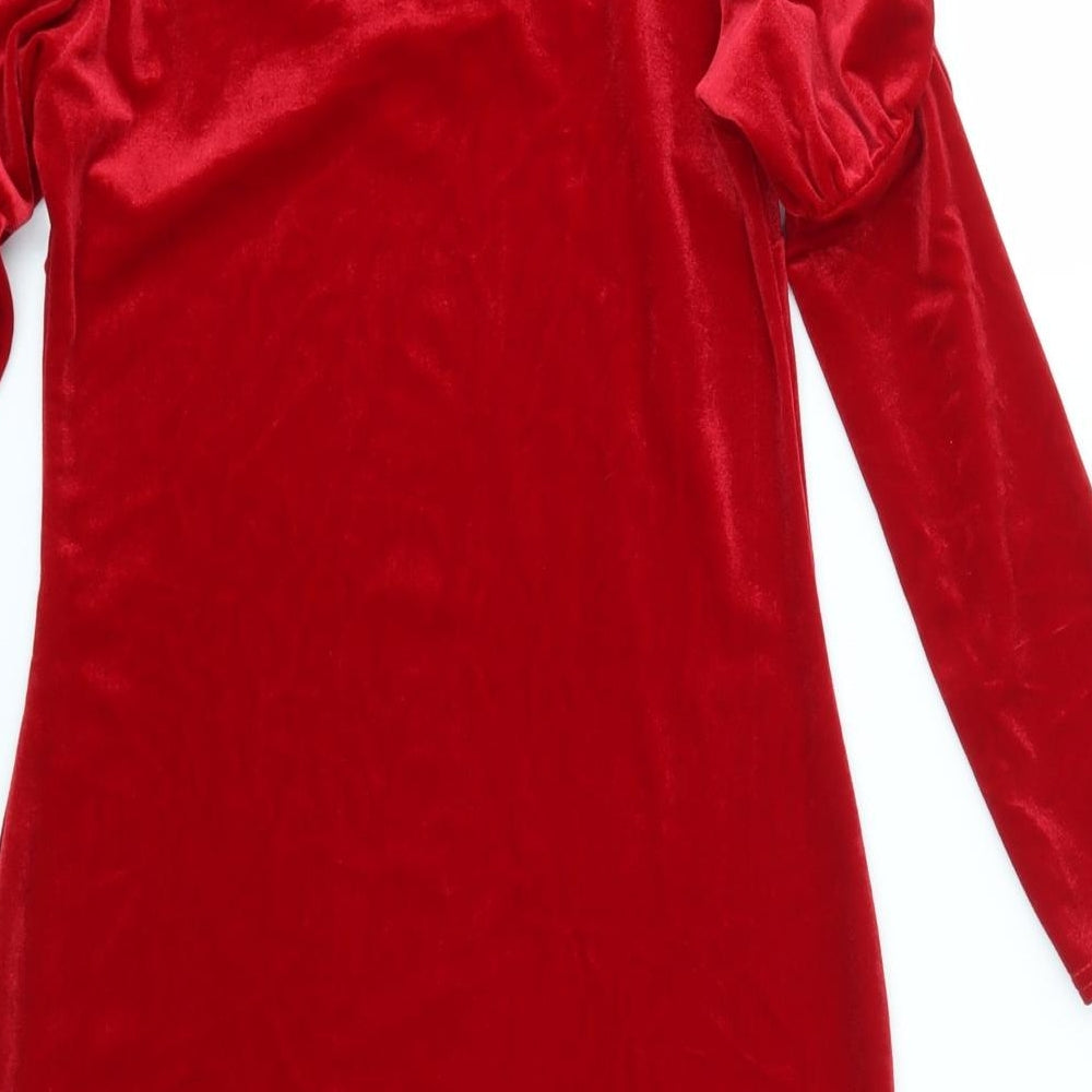 Quiz Womens Red   Bodycon  Size 8