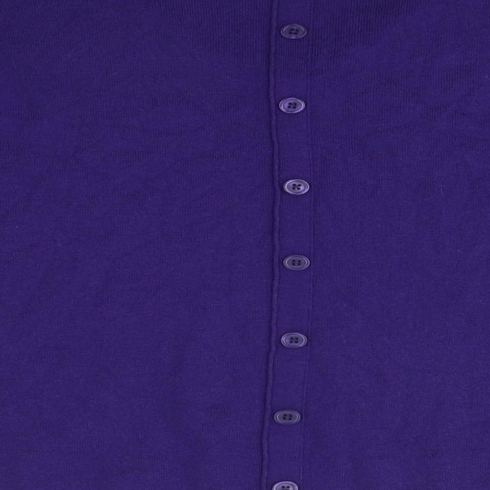 Womens UK Size S FRANSA Purple Pullover Jumper