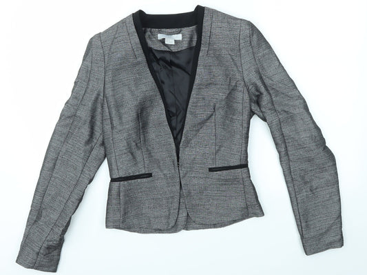 Womens UK Size 6 H&M Grey Jacket