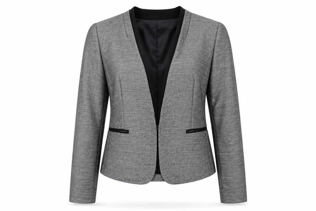 Womens UK Size 6 H&M Grey Jacket