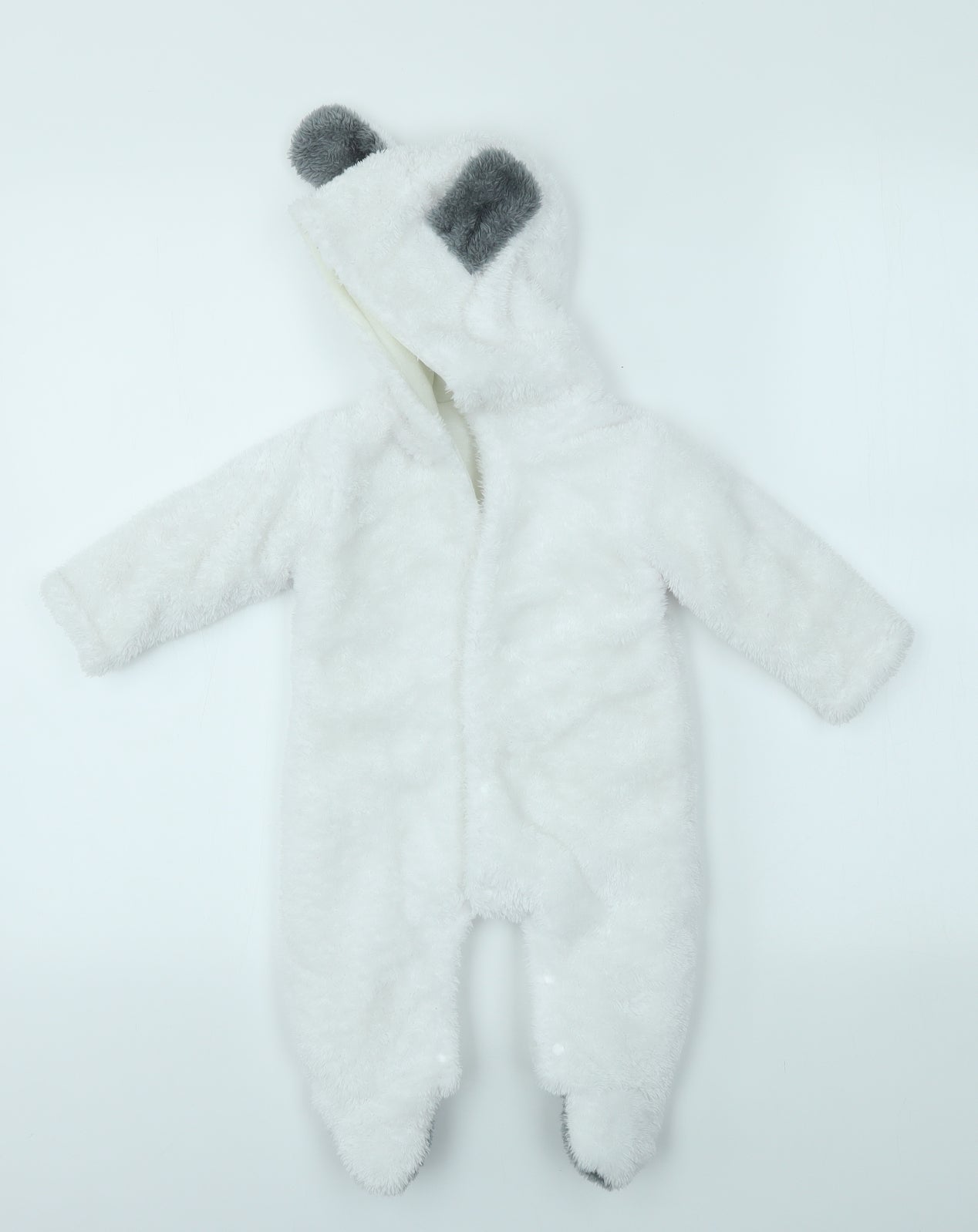 HUZHOU  White   Babygrow One-Piece Size 0-3 Months