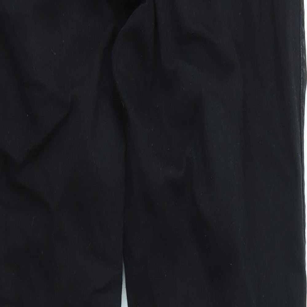 Womens UK Size 30 in H&M Regular Fit Skinny Black Jeans