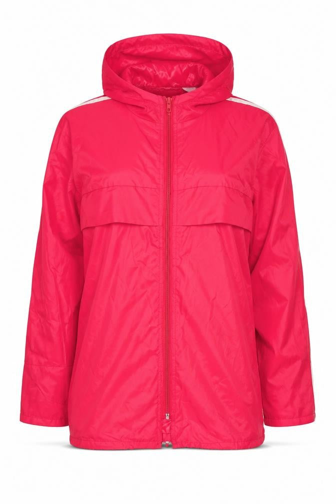 Womens UK Size S Preworn Red Rain Coat