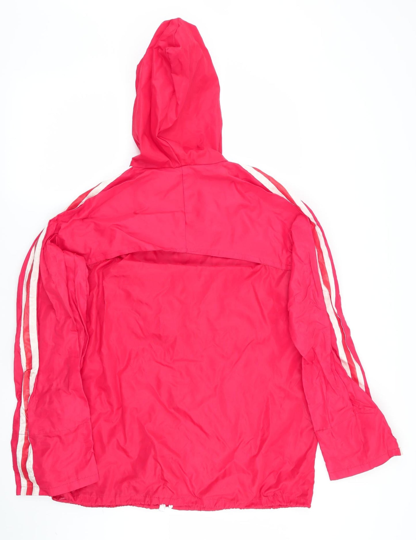 Womens UK Size S Preworn Red Rain Coat