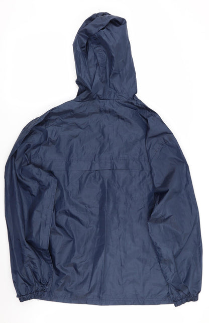 Mens UK Size S Premier Man Blue Rain Coat
