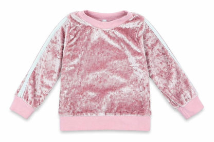 Preworn Girls Pink   Pullover Sweatshirt Size 2-3 Years