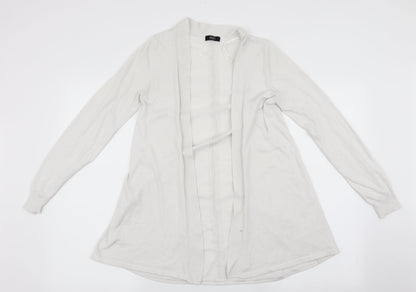 Womens UK Size 8 Florence and Fred White Cardigan Jumper