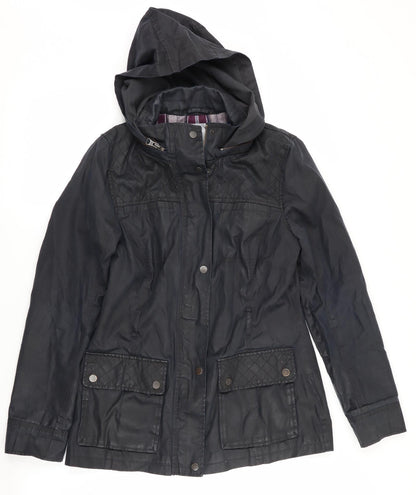 Indigo Womens Blue   Overcoat Coat Size 10