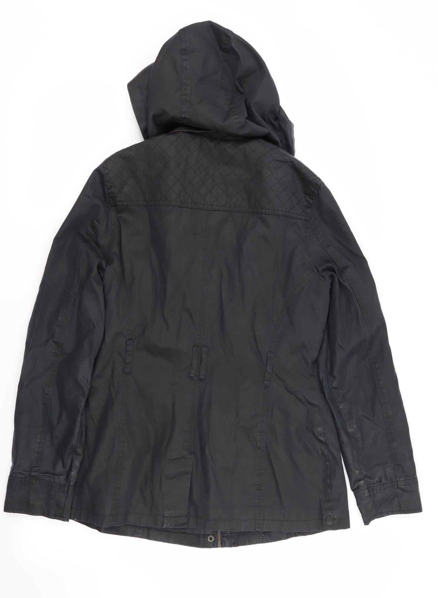 Indigo Womens Blue   Overcoat Coat Size 10