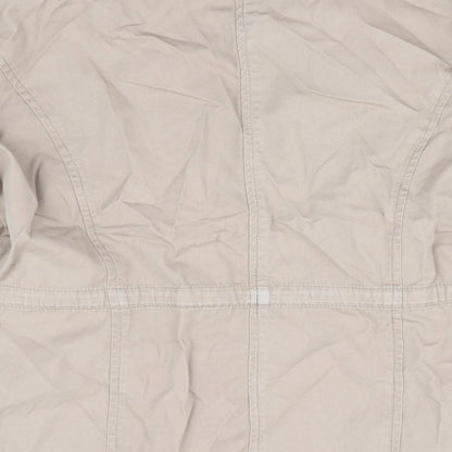 Dorothy Perkins Womens Beige   Parka Coat Size 8