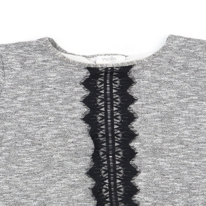 Womens UK Size 14 Wallis Black Pullover Jumper