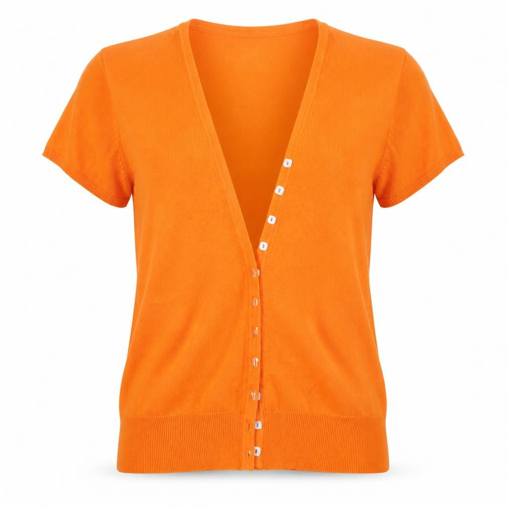 M&C Womens Orange   Pullover Jumper Size L
