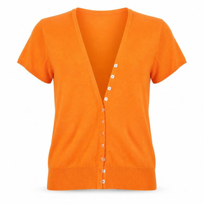 M&C Womens Orange   Pullover Jumper Size L