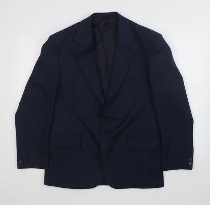Mens UK Size 38 Skopes Regular Blue Suit Jacket