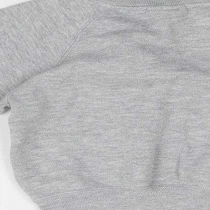 Preworn Girls Grey   Pullover Jumper