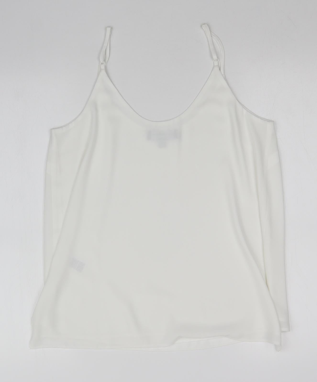 Dorothy Perkins Womens White   Basic T-Shirt Size 12