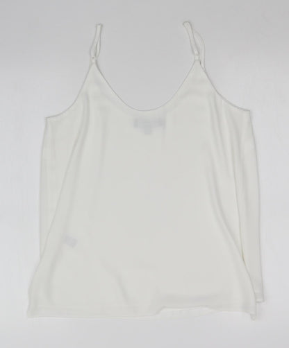 Dorothy Perkins Womens White   Basic T-Shirt Size 12