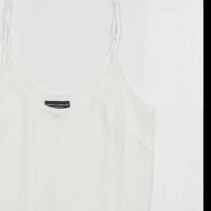 Dorothy Perkins Womens White   Basic T-Shirt Size 12