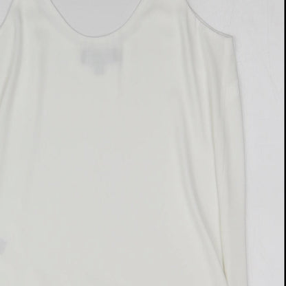 Dorothy Perkins Womens White   Basic T-Shirt Size 12