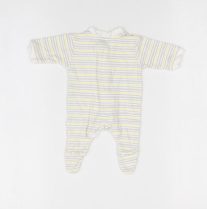 EARLY DAYS Baby Multicoloured Striped  Babygrow One-Piece Size Newborn