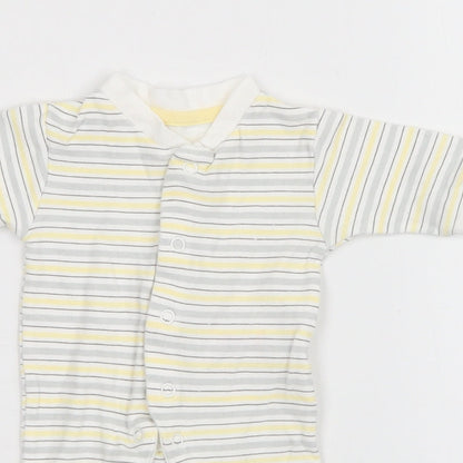 EARLY DAYS Baby Multicoloured Striped  Babygrow One-Piece Size Newborn