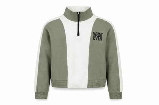 Primark Girls Green   Pullover Sweatshirt Size 12-13 Years  - cropped