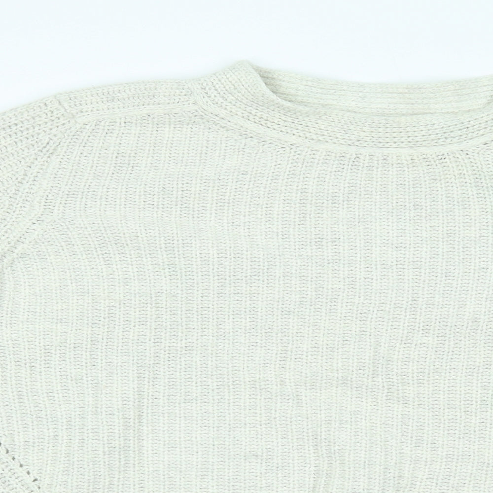 Womens UK Size 12 NEXT Grey Pullover Jumper