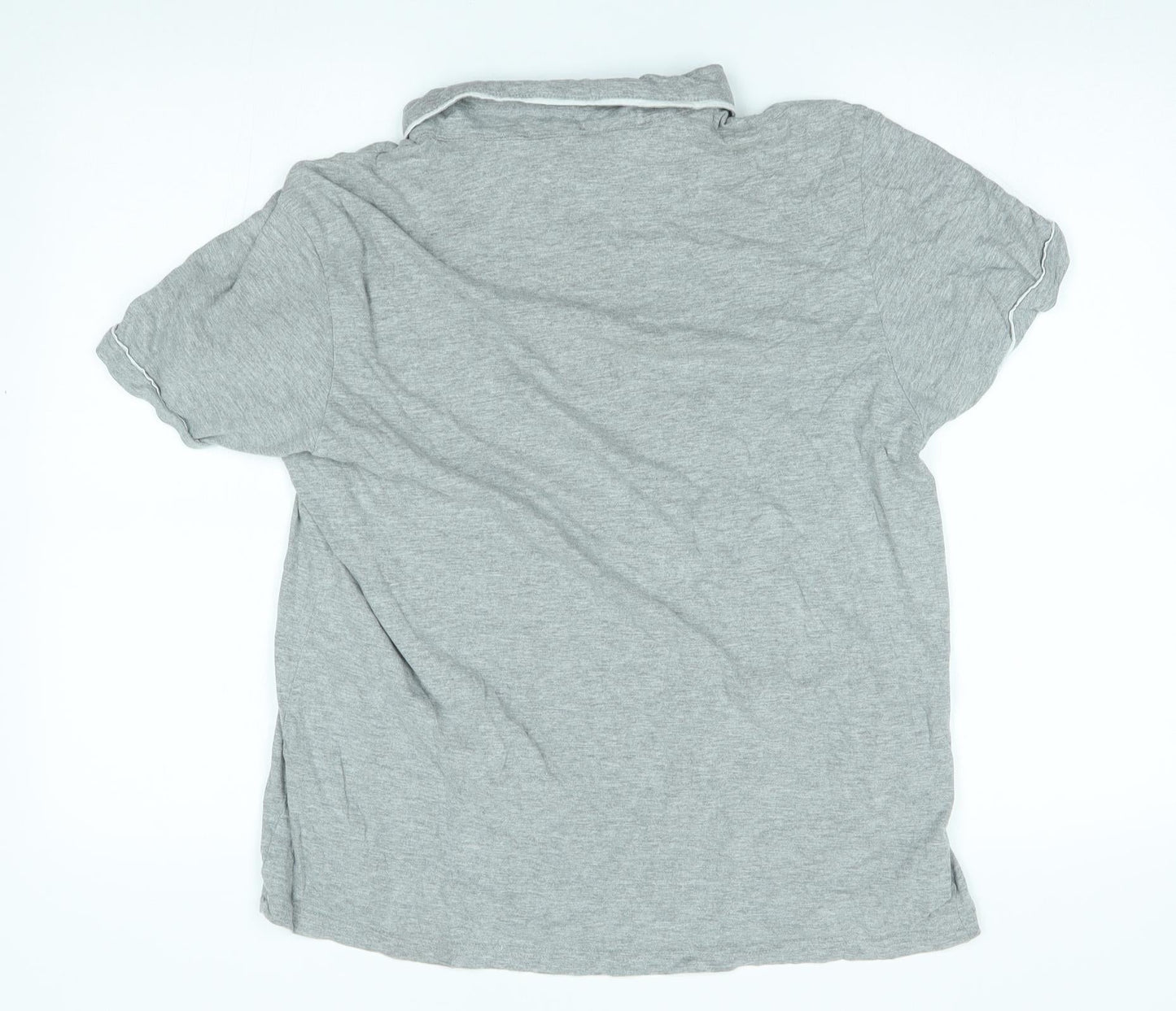 Industrialise Mens Grey    Polo Size L