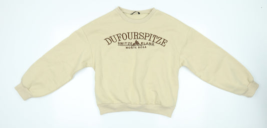 SheIn Womens Yellow   Pullover Jumper Size L