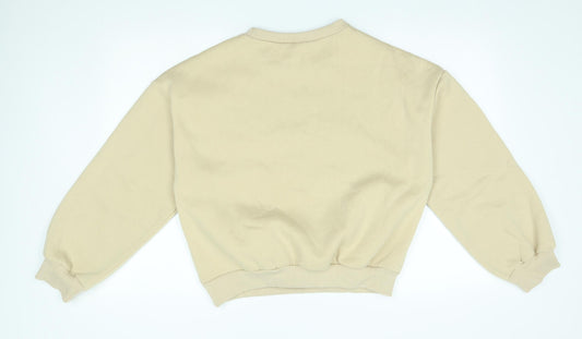 SheIn Womens Yellow   Pullover Jumper Size L