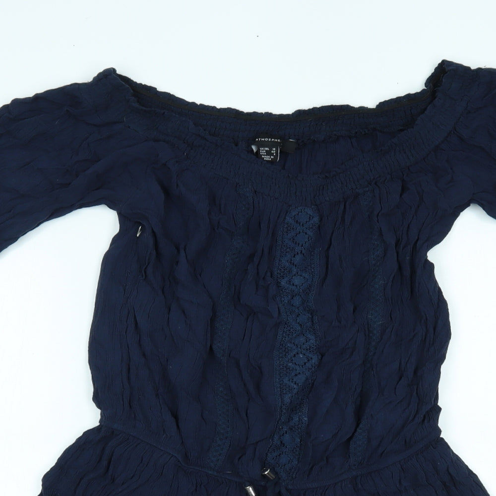 Atmosphere Womens Blue   A-Line  Size 12