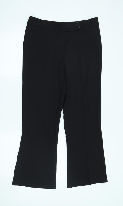 George Womens Black    Suit Trousers Size 12 L26 in