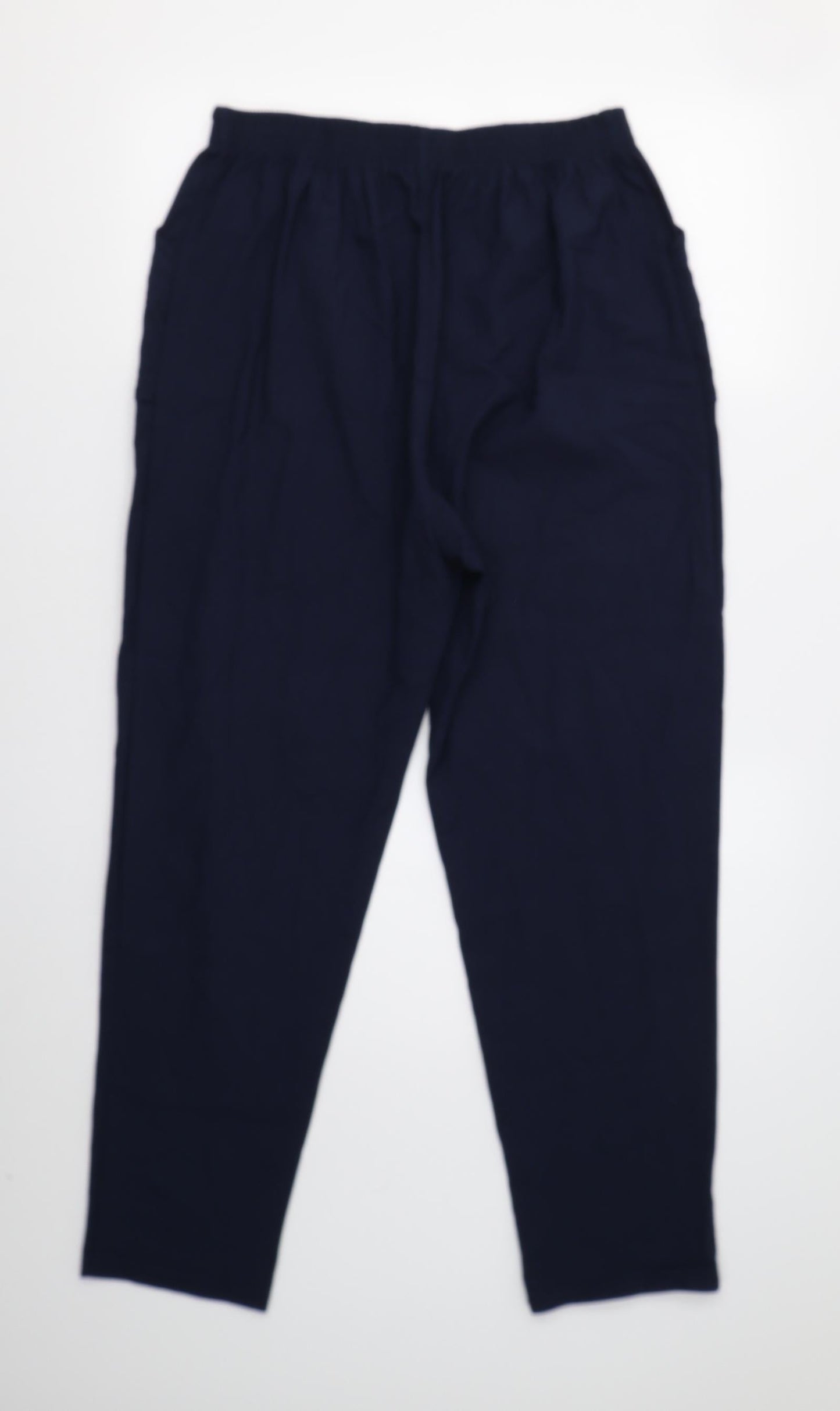 Womens UK Size 12 Preworn Regular Fit  Blue Trousers